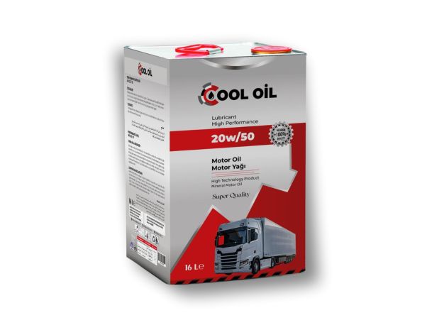 Cool Oil 20W50 – 16 Litre Motor Yağı